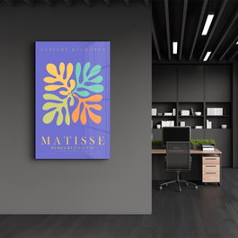 Wallity Pintura Decorativa de Vidrio Templado Multicolor 35 x 55 cm